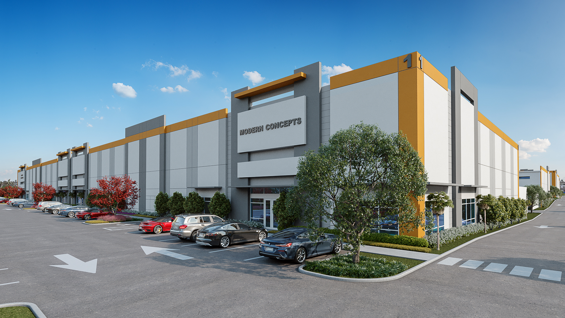 Building 1 rendering